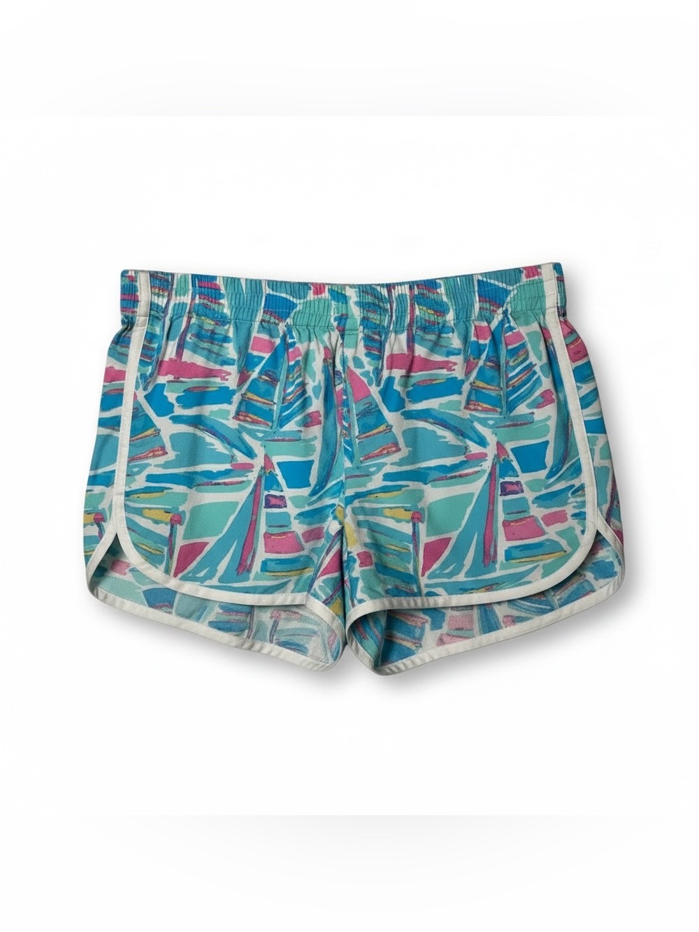 Chubbies Shorts Womens Size Large Colorful Coastal Beach Pool Vacation Comfort